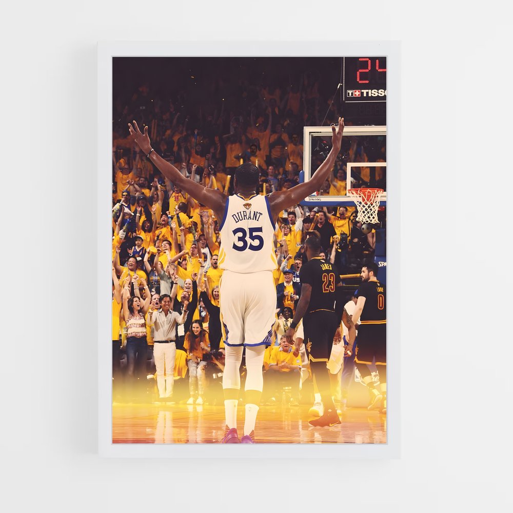 Poster Golden Victory – affiche Basketball (vue 3)